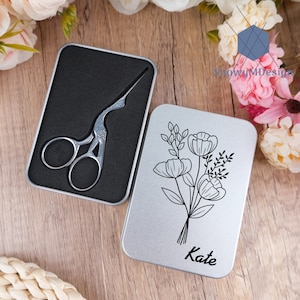 Personalisierte Schere - Individuell gravierte Schere - Handwerker Geschenke - Kinder Schere - Schule Essential - Einzigartige Schere Weihnachtsgeschenk