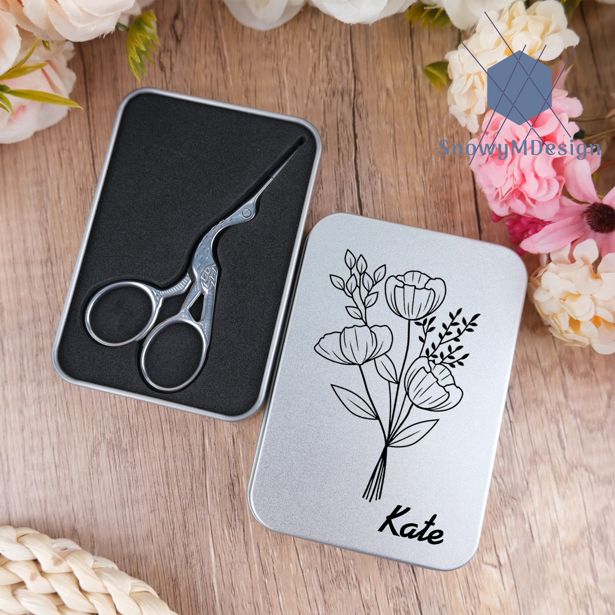 Custom Personalized Scissors Custom Engraved Scissors Crafter Gifts ...