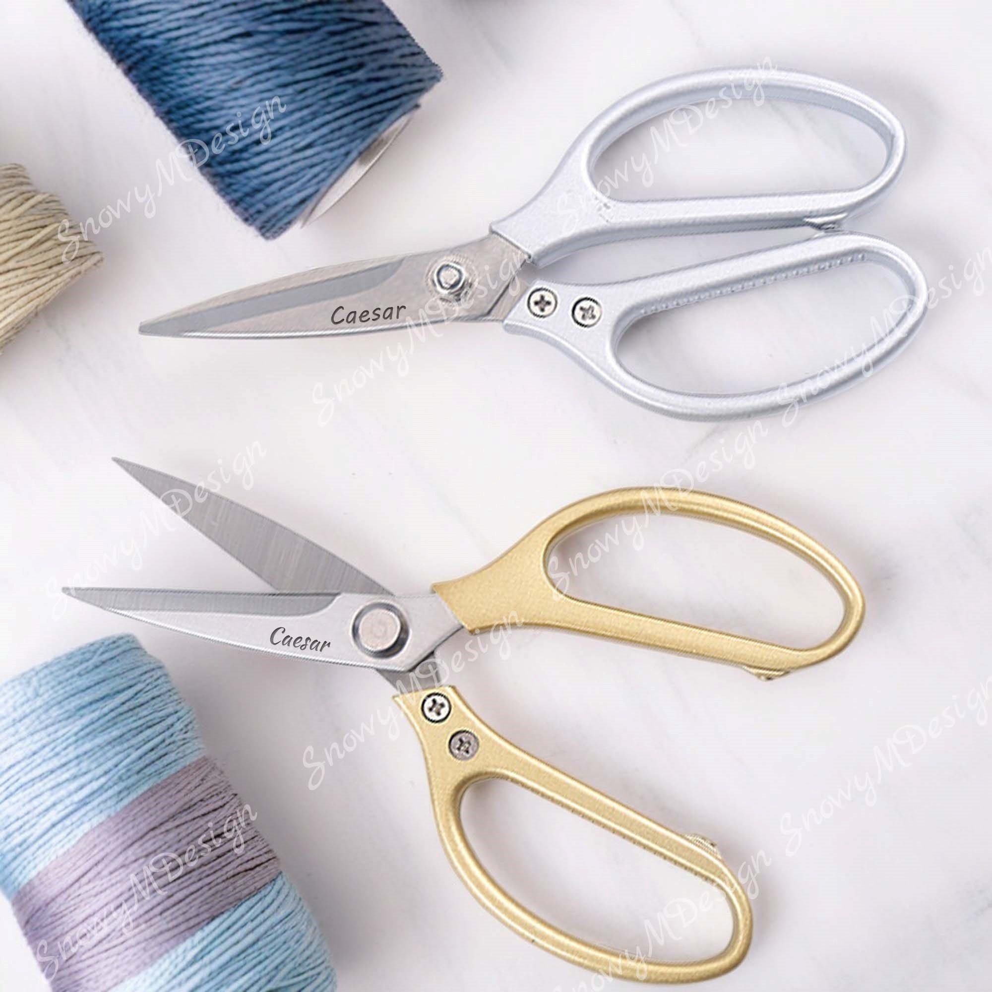 Customized Name Scissors, Personalized Engraving Scissors, Craft ...
