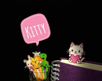 Kitty Cat - Dierenbladwijzer / Dierlijke bladwijzer