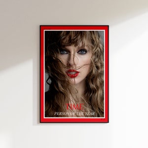 Taylor Time Cover Poster, Taylor Wall Gift, Taylor Printable Poster, Taylor Eras Tour Merch INSTAND DOWNLOAD
