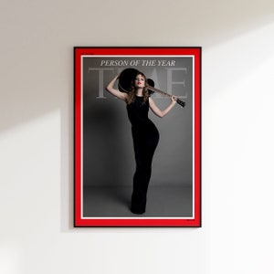 Taylor Time Cover Poster, Taylor Wall Gift, Taylor Printable Poster, Taylor Eras Tour Merch INSTAND DOWNLOAD