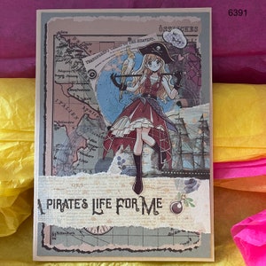 Carte/tableau - thème pirate