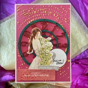 Carte d'anniversaire - Fait main