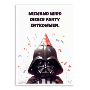 Geburtstagskarte, Science Fiction Postkarte, lustige Karte, Geschenk Karte, lustiger Spruch,   Illustration, Cartoon Karte, Kinder Karte