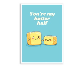 Valentine's Day card, birthday, postcards funny, gift for girlfriend, gift for boyfriend, postcard love, sayings postcard