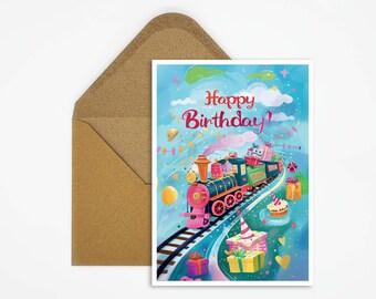 Papyrus Geburtstagskarte Für Mädchen 'Fantastical Birthday' – Mit Einhorn-Design, Glitzer & Goldsiegel
