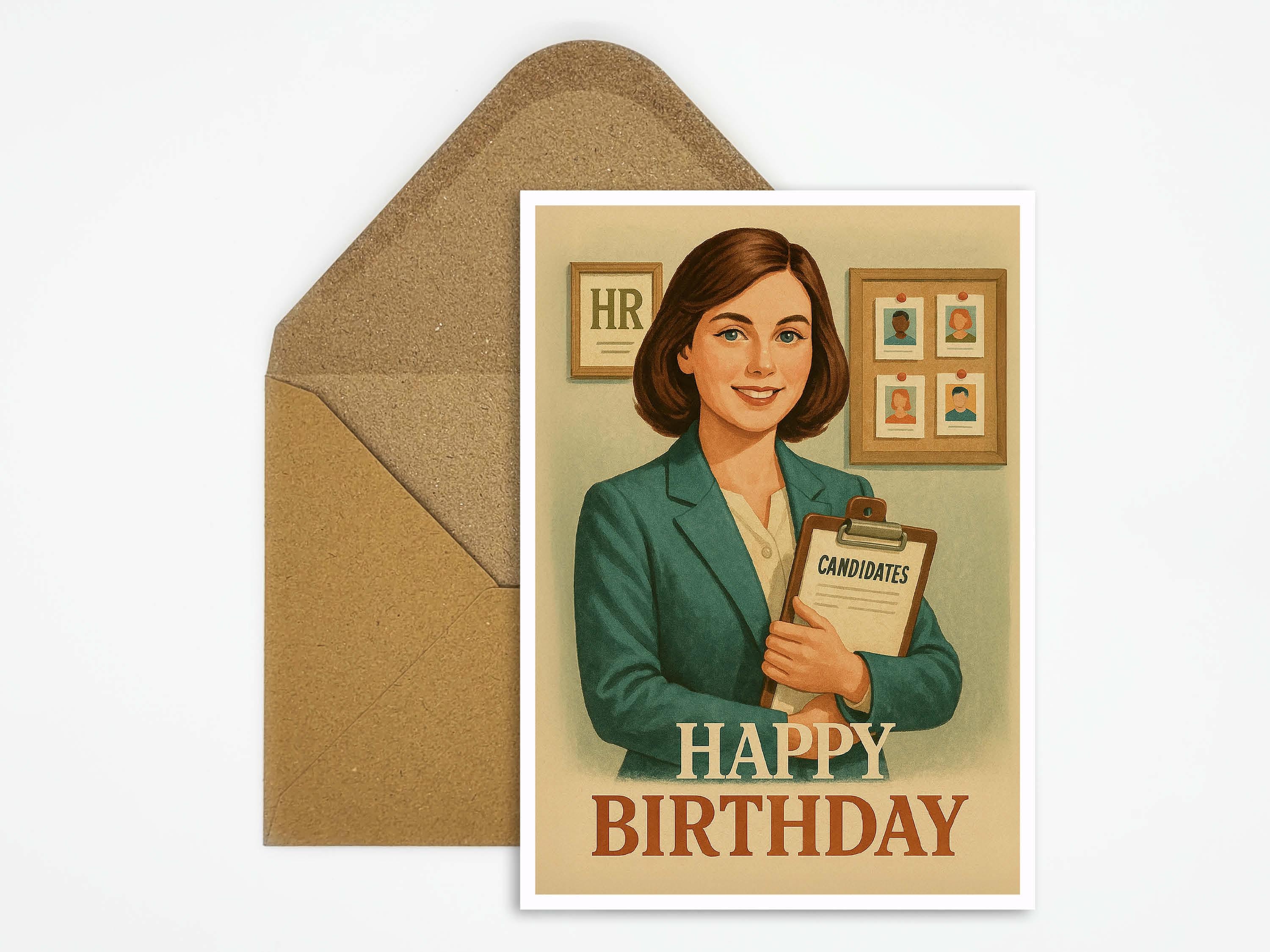 Happy Birthday Card for the Profession HR Manager/personnel Manager ...