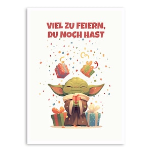 Science Fiction Postkarte, Geburtstag Karte, lustige Karte, Geschenk Karte, lustiger Spruch,   Planet Karte, Cartoon Karte, Weltraum Karte