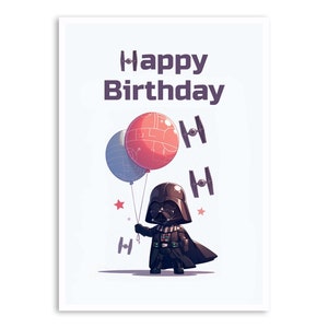 Biglietto di buon compleanno, cartolina di fantascienza, biglietto di compleanno, biglietto divertente, biglietto regalo, frase divertente, biglietto spaziale