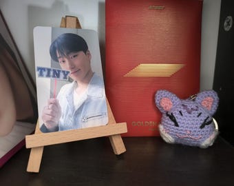 Ateez Sandeoki Amigurumi Schlüsselanhänger im Aniteez Stil