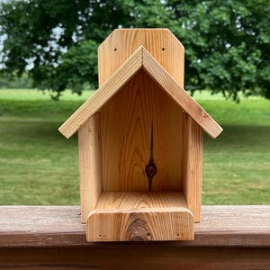Cardinal, Mourning Dove, and  Robin Nesting Box
