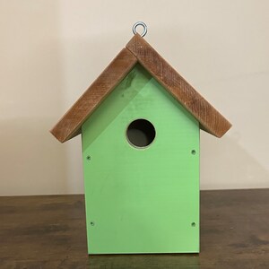 Spring Green Birdhouse
