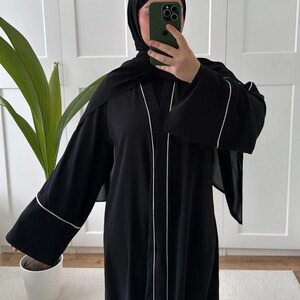 Abaya Ferda made of Medina silk in standard size for women