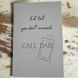 Carte | carte fête des pères | de voeux | Cartes drôles | Cartes pour papa | Hors-jeu