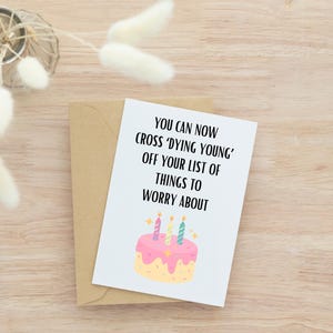 Carte | carte d'anniversaire | de voeux | Cartes drôles | Anniversaire | Hors-jeu