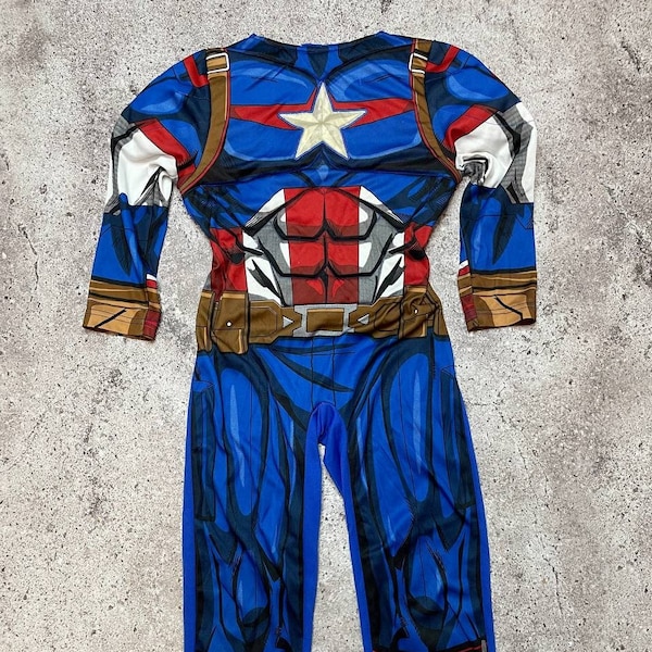 Captain America cosplay Costume Of The Avengers Endgames Costume For Kids Boy