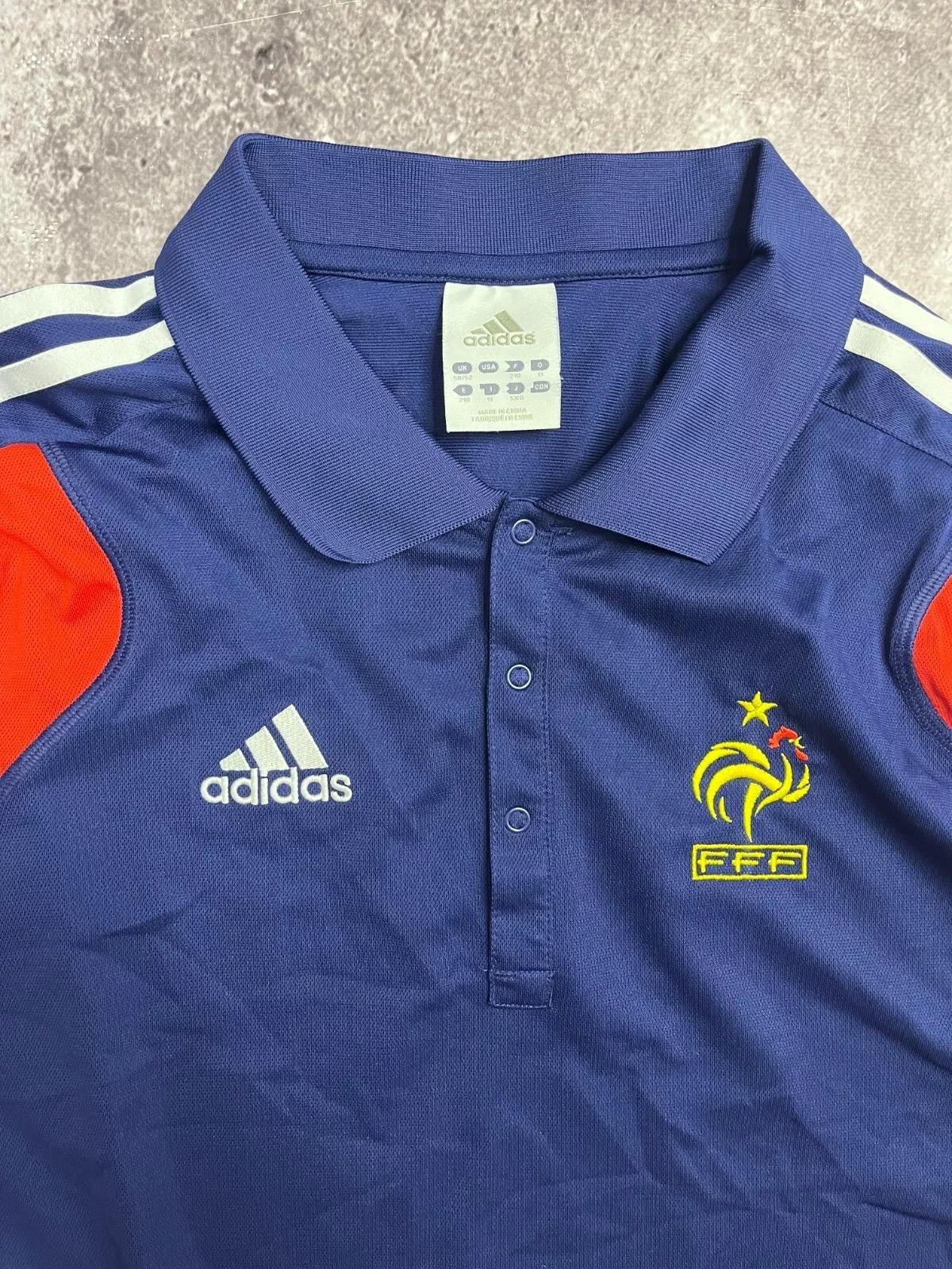 Vintage Adidas France Football Soccer Jersey T-shirt - Etsy