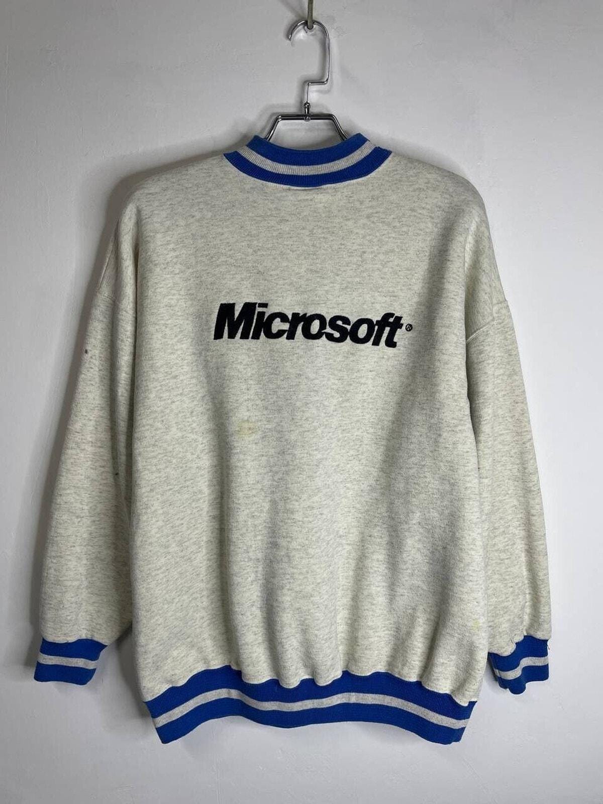 Microsoft Sweatshirt - Etsy Microsoft Sweatshirt - Etsy