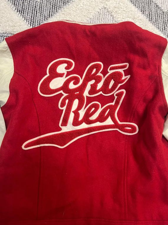 Vintage Echo Red Leather Jacket - image 2