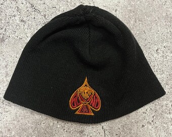 Vintage jaren 90 blinde skateboards Gravedigger Reaper Hat-beanie