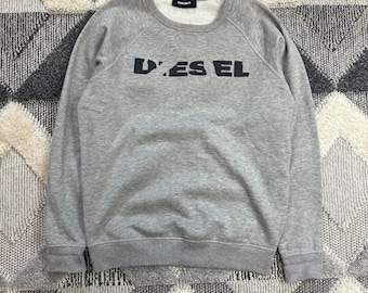 Diesel Vintage Hoodie Mohawk Punk Big Logo Y2k Archive 90-х - Etsy