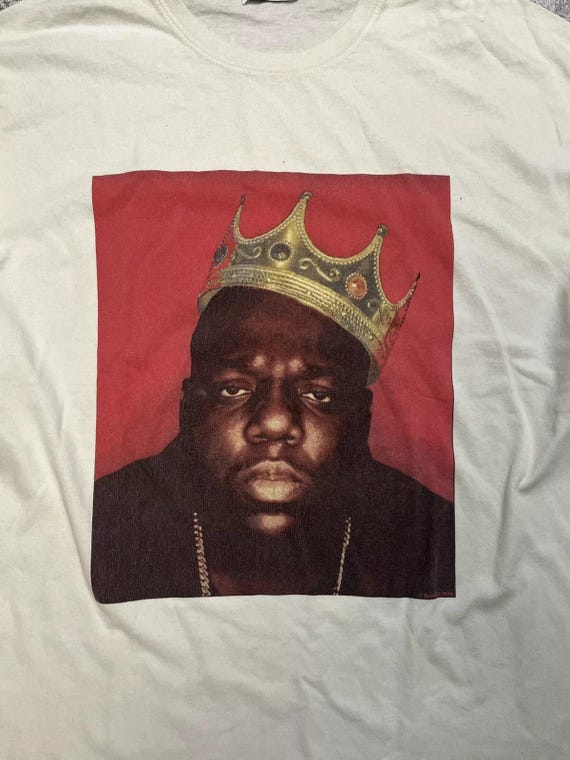 Vintage Notorious B.I.G. Rap T-shirt - Biggie Smalls Graphic Tee