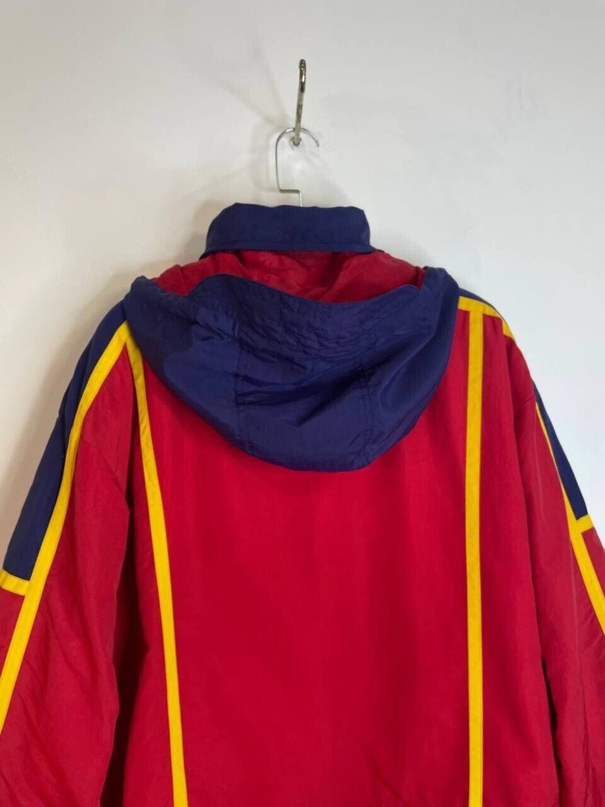 Vintage Disneyland Resort Employee Jacket Red/blue/yellow Size XL