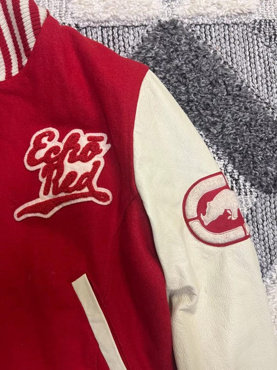 Vintage Echo Red Leather Jacket - image 3