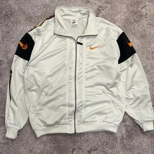 Vintage Nike Medium USA Zip Sweatshirt Hoodie Casual