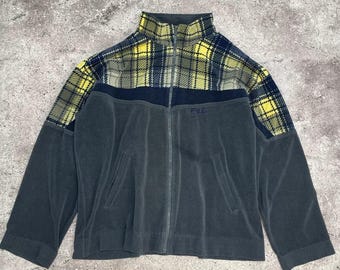 Vintage Fila Fleece Zip Up Sweatshirt