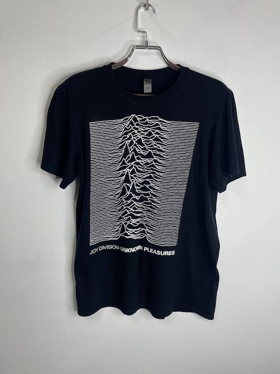 古着　JOY DIVISION Tシャツ ブラック Mサイズ Vintage Joy Division T-shirt Black Unknown Pleasures Graphic M - Etsy