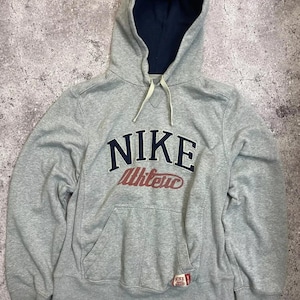 Vintage Nike Athletic Center Big Logo Hoodie