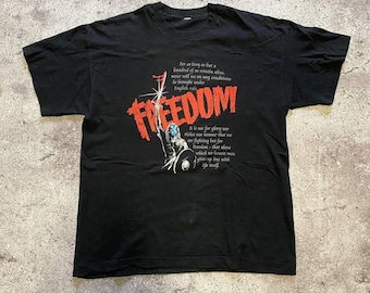 Vintage 90s Braveheart Movie Promo T Shirt - Etsy