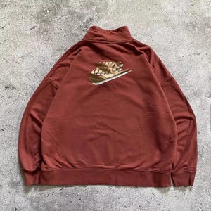 Vintage Nike 1/3 Zip Swoosh Sweatshirt