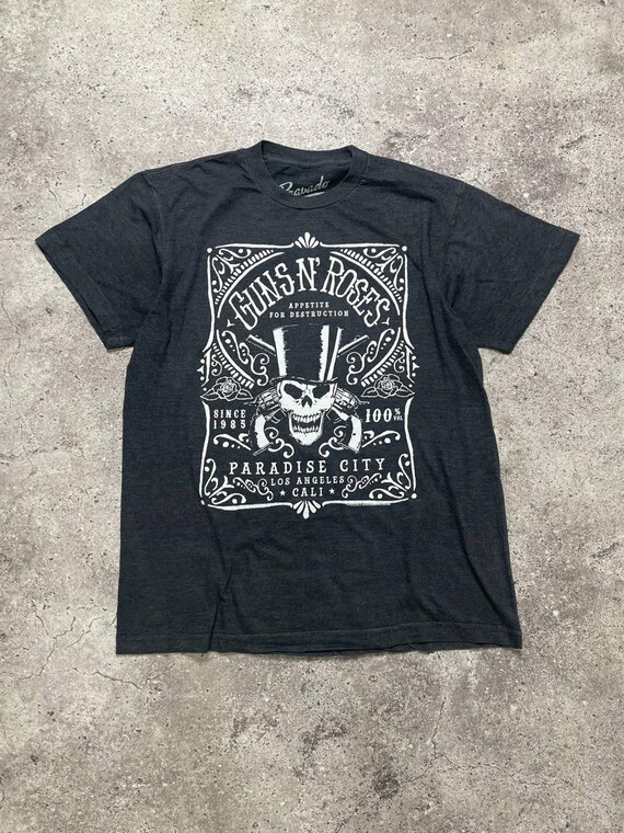 Vintage Guns N' Roses Paradise City Los Angeles Graphic T-shirt