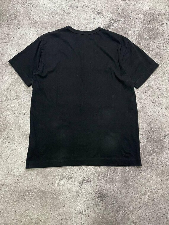 Vintage Comme Des Garcons PLAY Black T-shirt Heart Logo