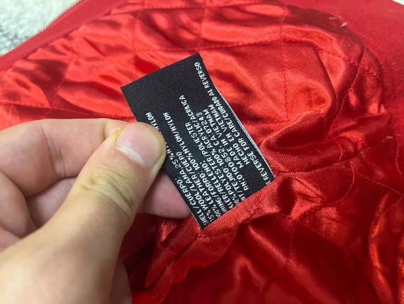 Vintage Echo Red Leather Jacket - image 8