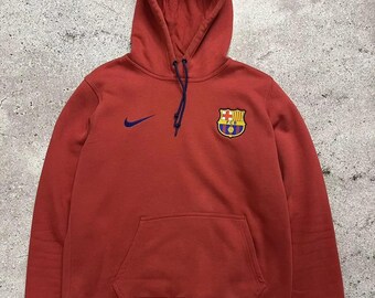 Vintage Nike Barcelona Soccer Football Hoodie