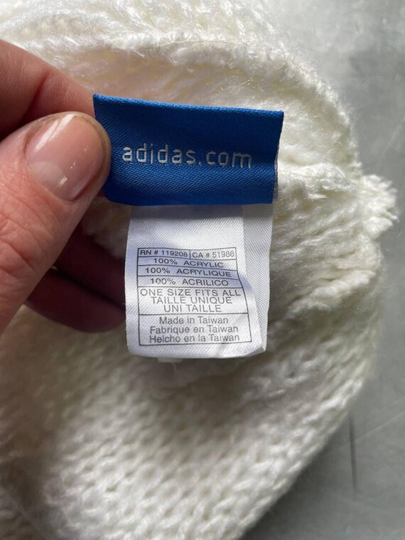 90s adidas DESCENTE beanie Japan製 ニット帽 DA6 adidas Adidas cap hat to ref . il Vintage Descente vintage 80s