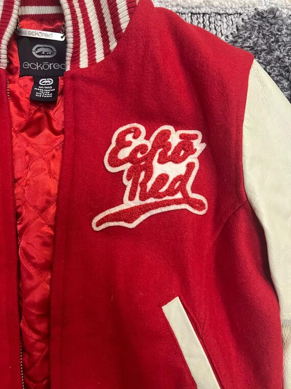 Vintage Echo Red Leather Jacket - image 6