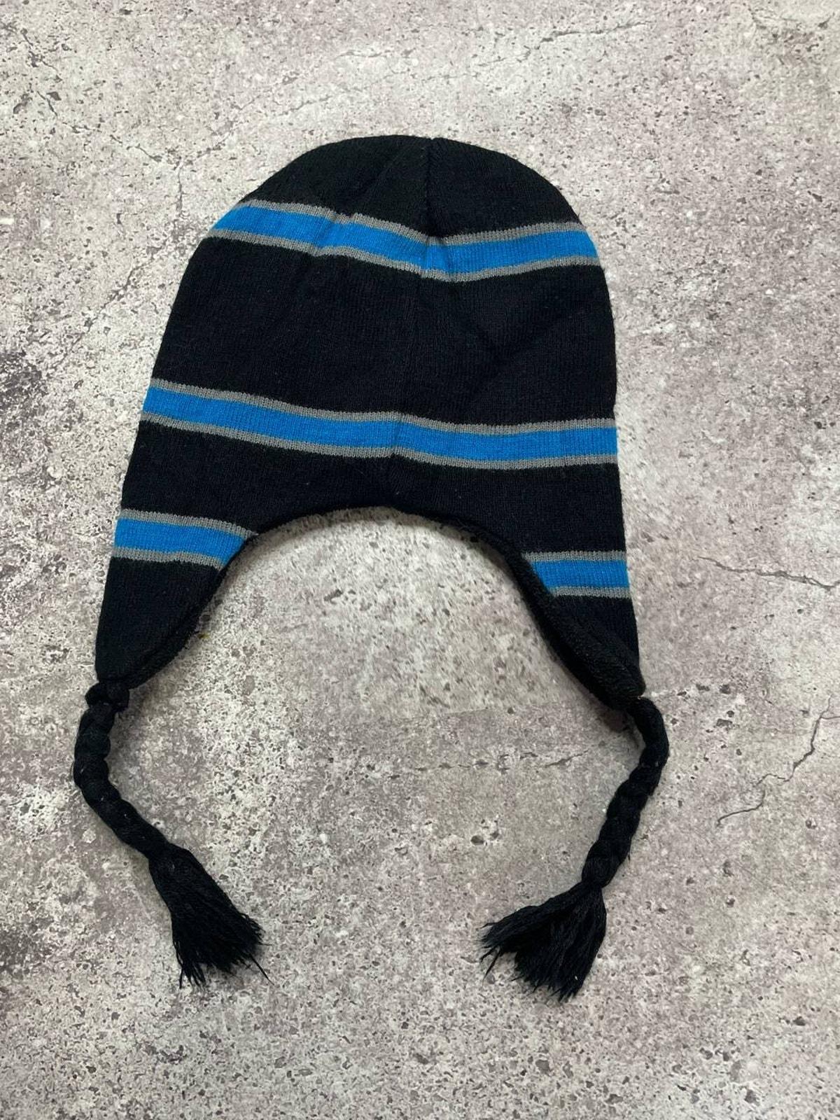 Vintage Batman Black Knit Ear Flap Beanie DC Comics - Etsy