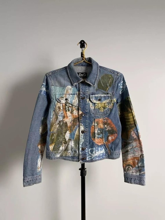 Vintage Grail! Dolce Gabbana Archive Pin up Girls Retro Denim