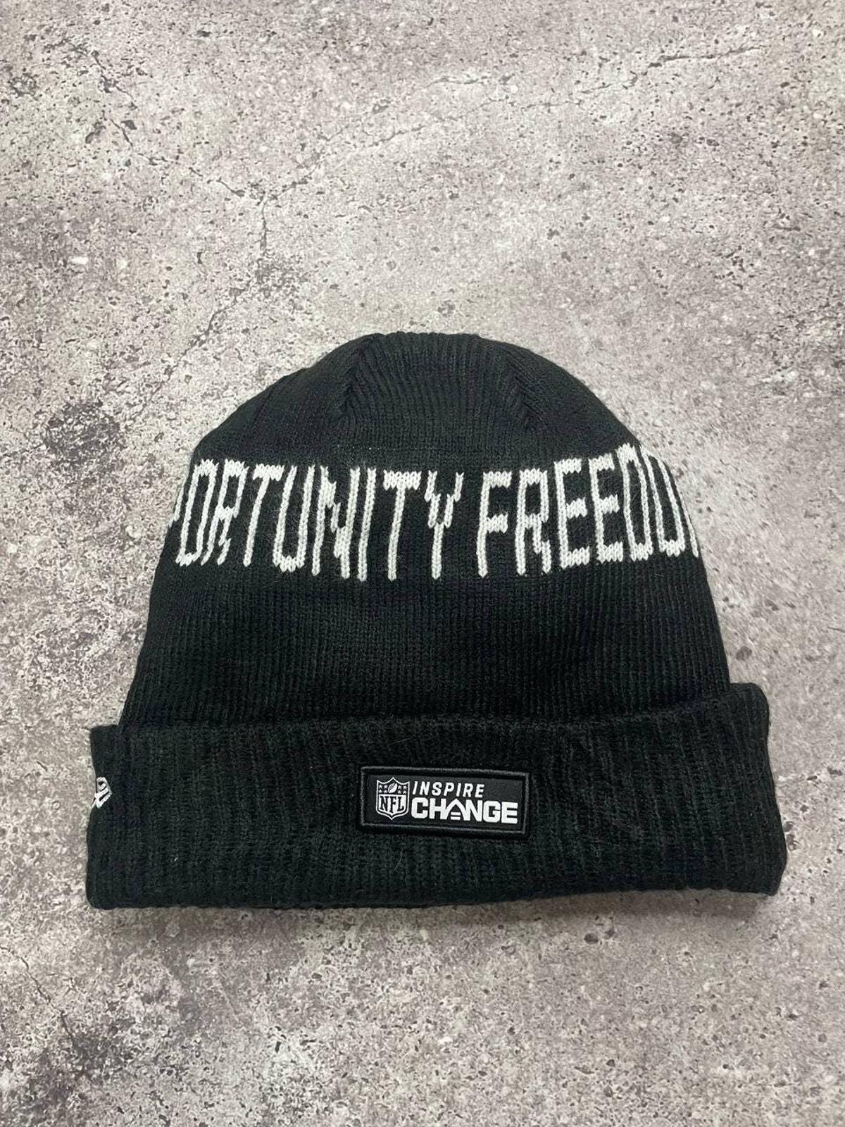 Vintage Green Bay Packers “justice Equity Opportunity” Knit Beanie 