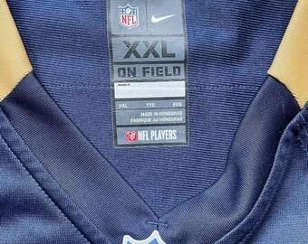 Vintage Nike NFL St. Louis Rams #11 Jersey XXL Navy Blue Gold On