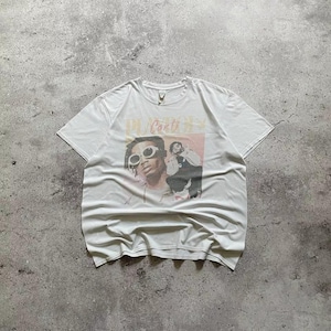 Camiseta vintage de la gira Opium de Playboi Carti. Camiseta gráfica blanca. Merchandising de Vamp. Ropa urbana retro. Estilo informal. Talla XL para hombre