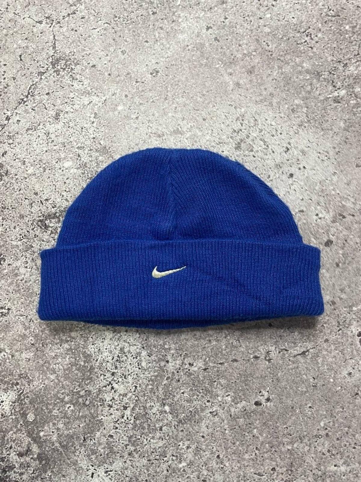 royal blue nike beanie