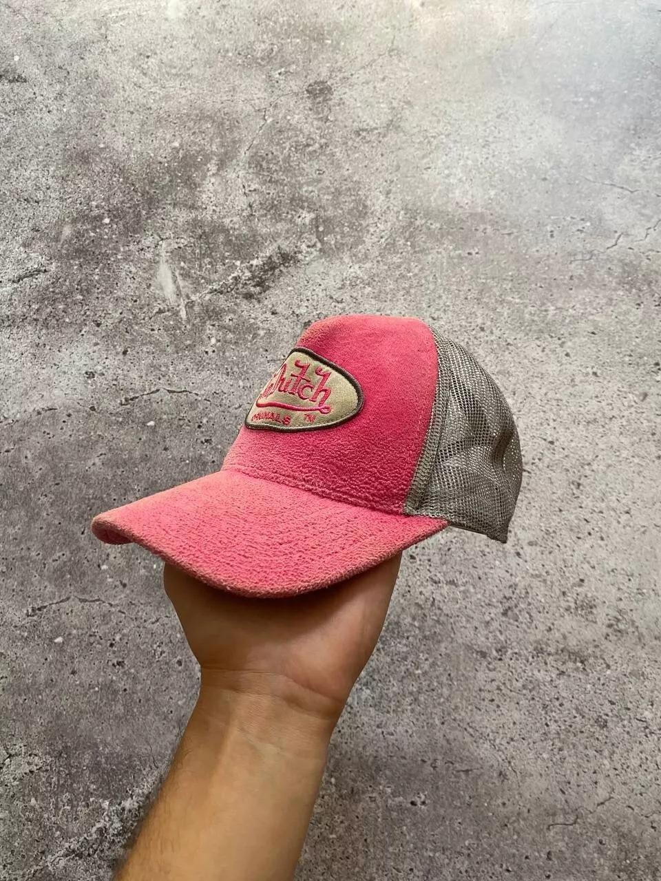 Vintage Crazy Y2K Von Dutch Pink Embroidered Logo Hat Cap - Etsy