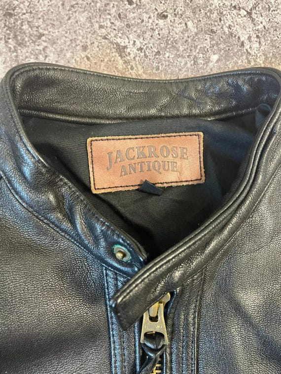 ジャケット・アウター 00s JACK ROSE Gimmick military jacket Vintage Jack Rose Rare Leather Jacket - Etsy