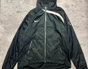 Vintage Nike Sportswear Drill Black Light Jacket